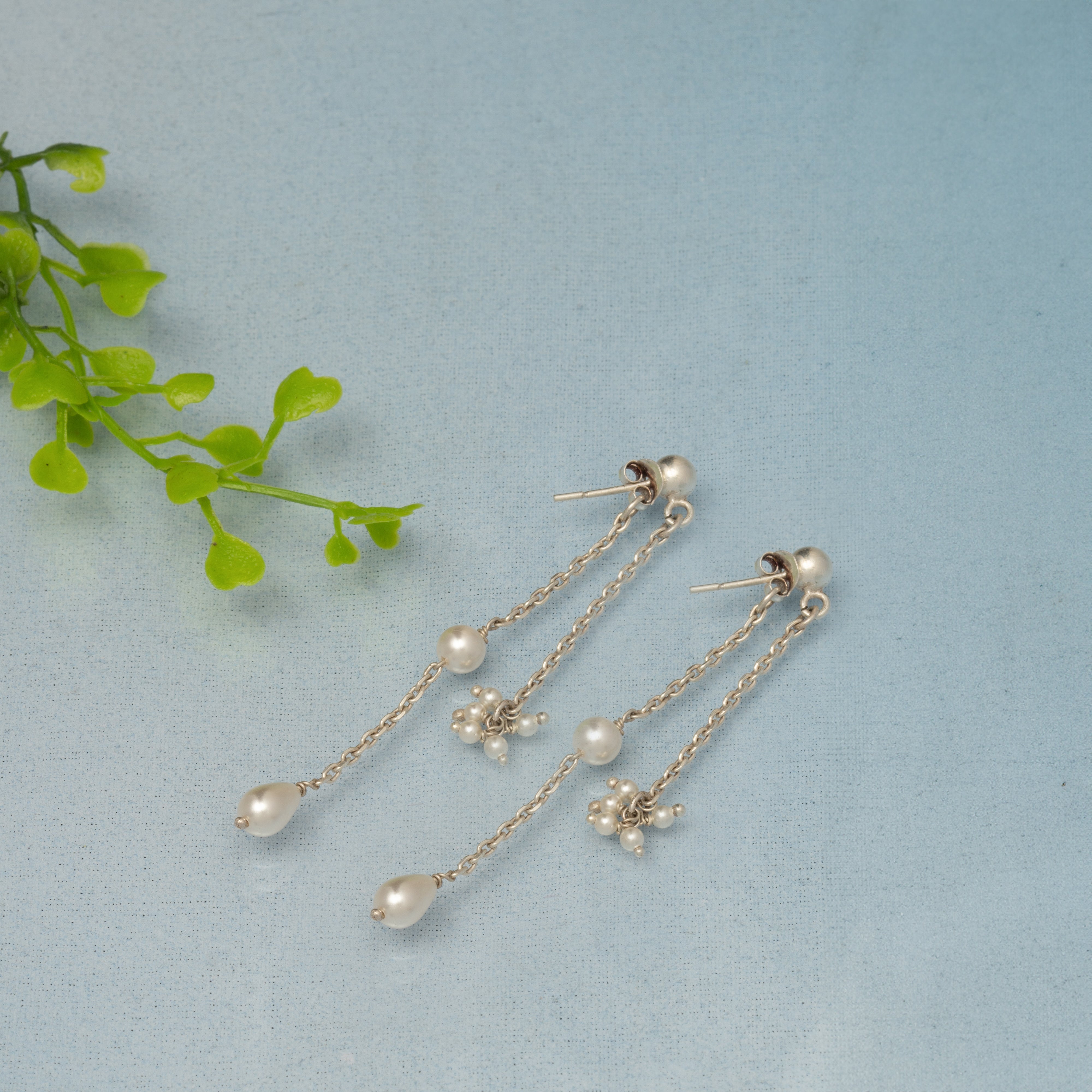 Cascade Pearl Earrings