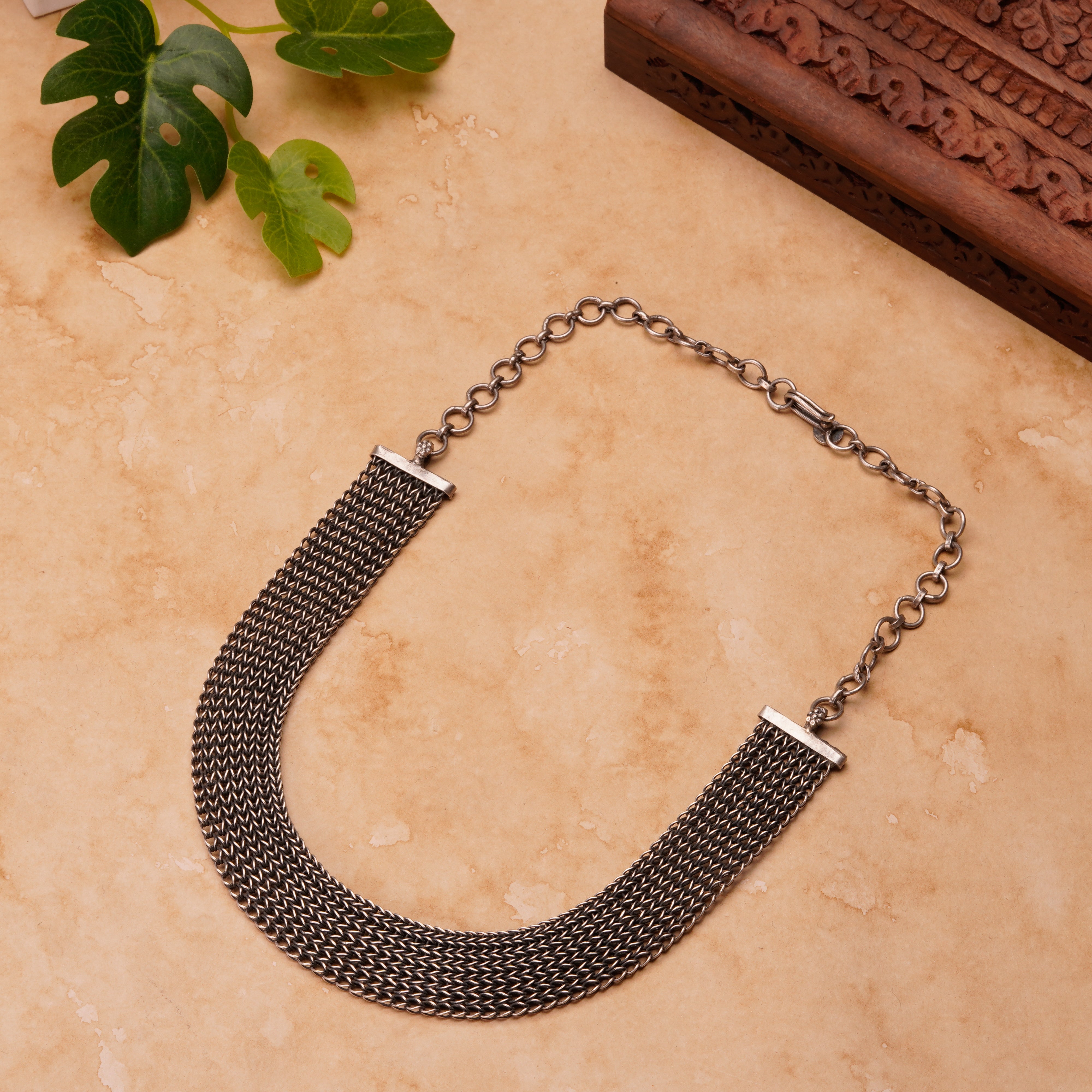 Urban Edge Oxidized Choker