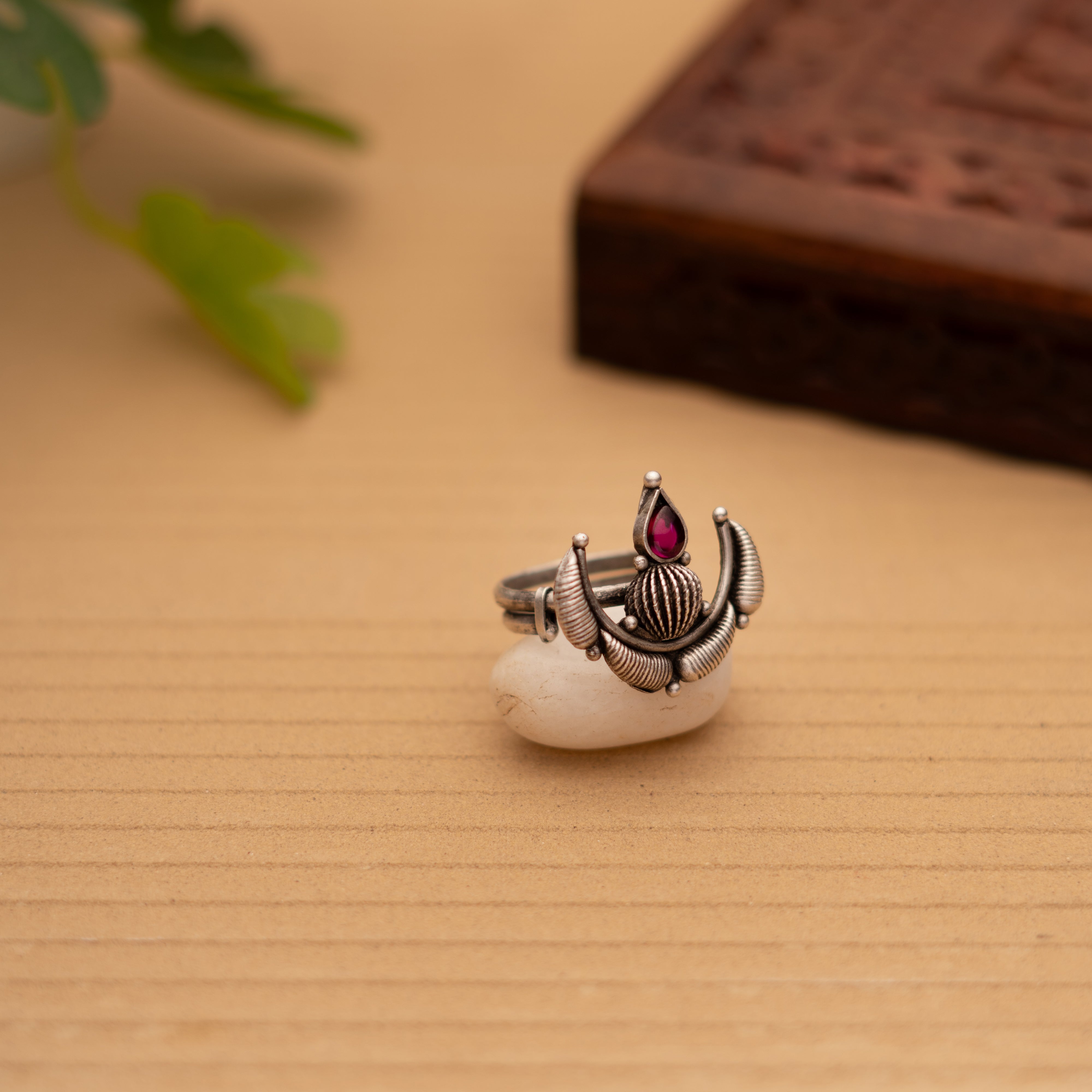 Chandrakor Mohak Adjustable Ring