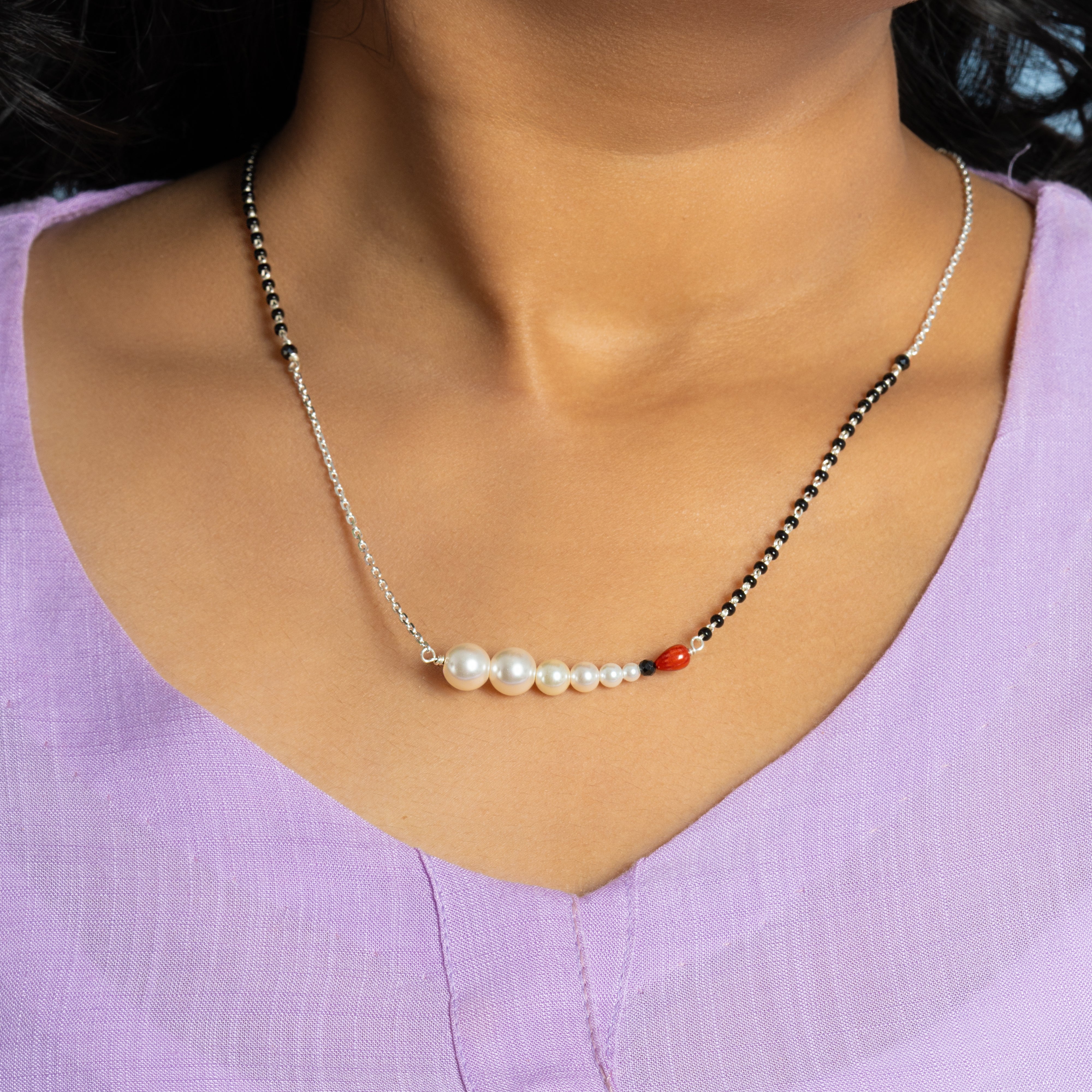 Zenith pearl Mangalsutra