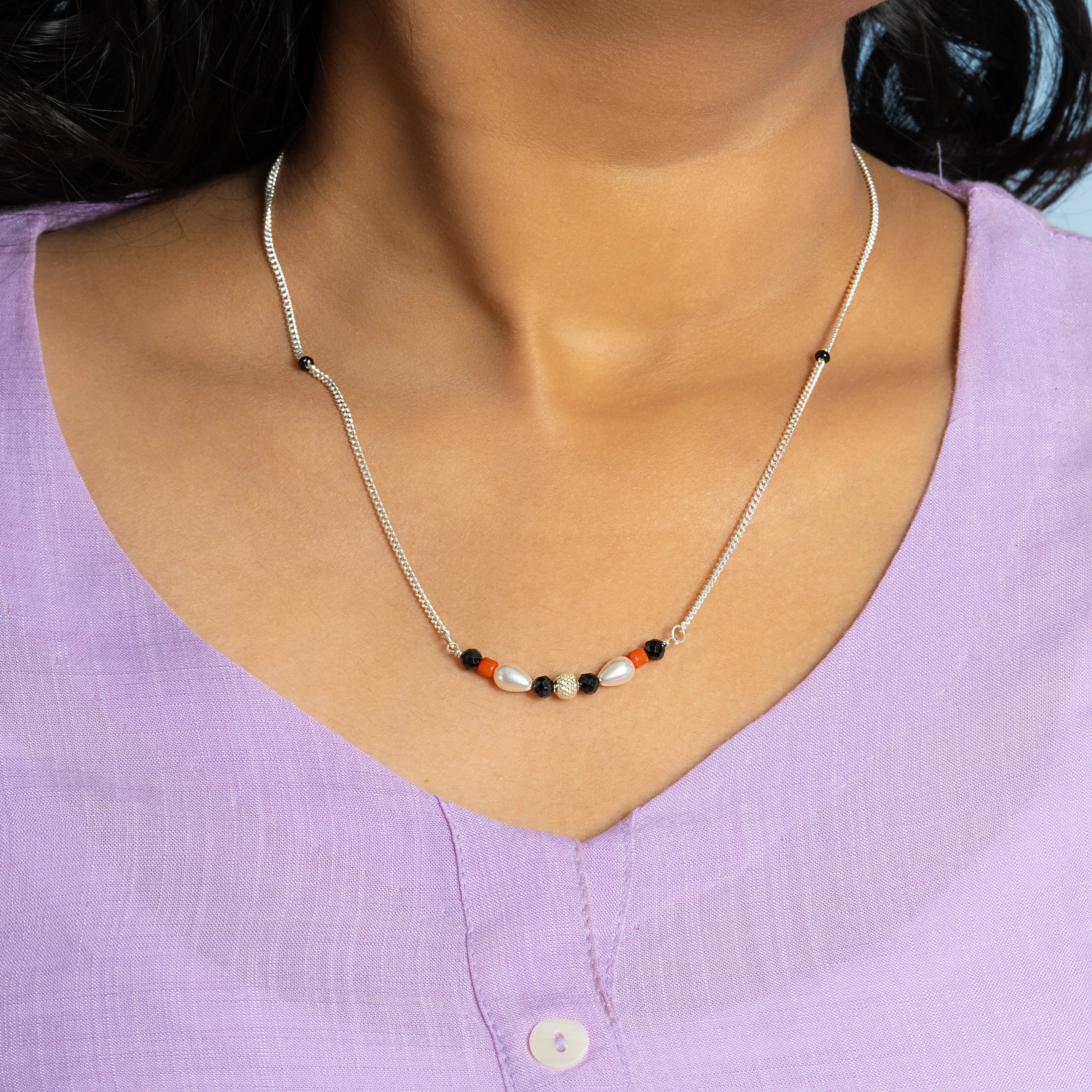 Pearl Horizon Mangalsutra