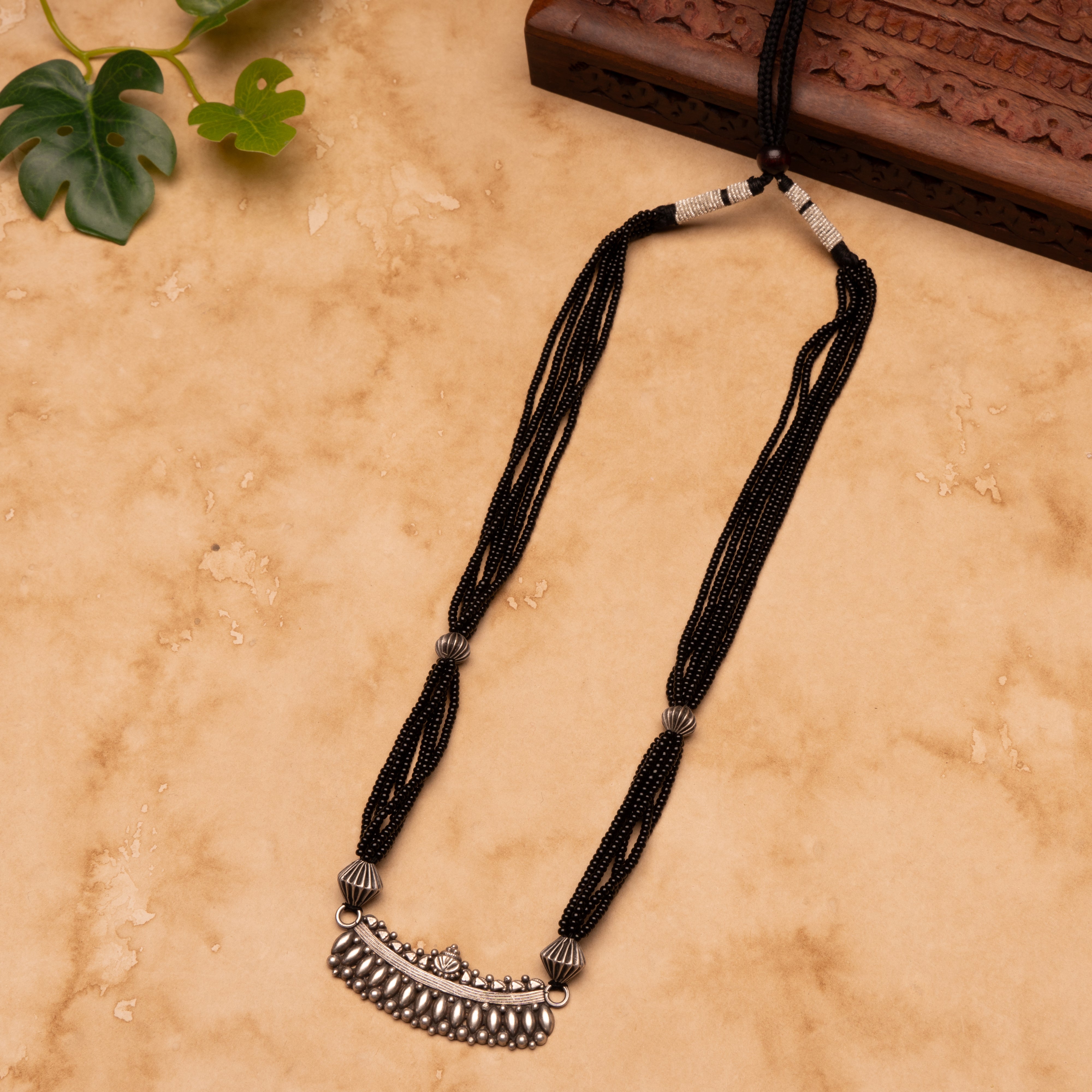 Antara Traditional Pot (Black Beads) Antara Mangalsutra