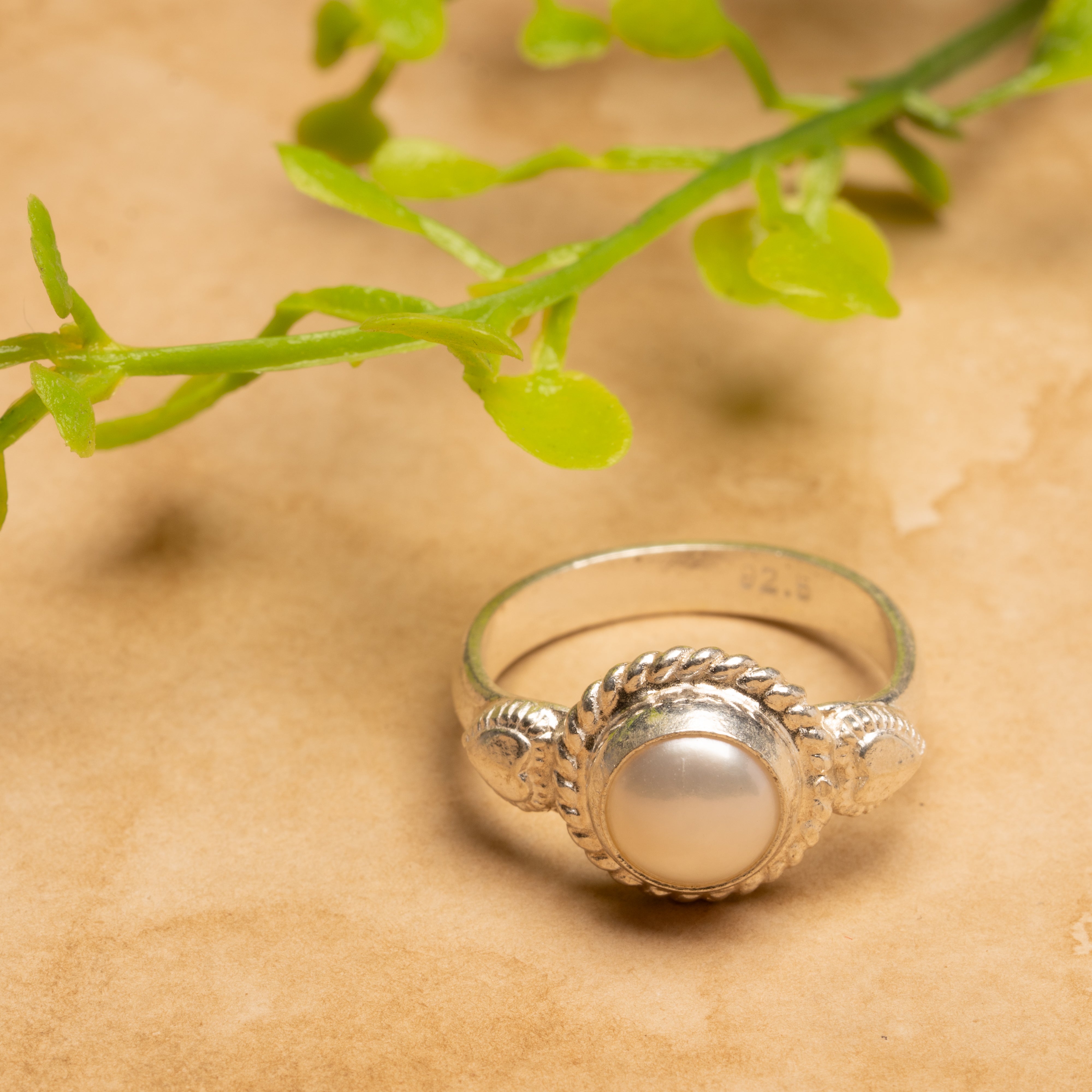 Natural Pearl Finger Ring 1