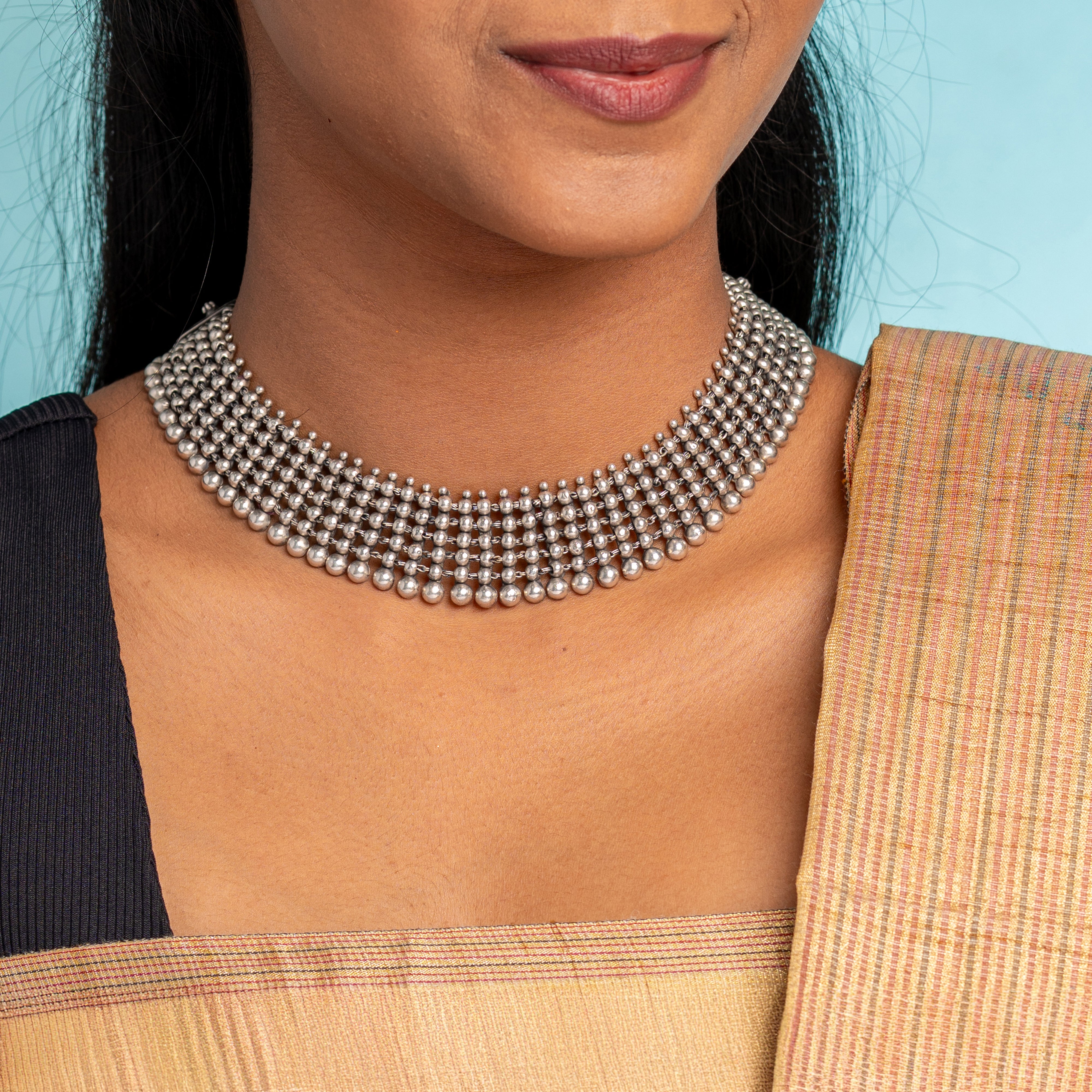 Timeless Silver Chocker Necklace
