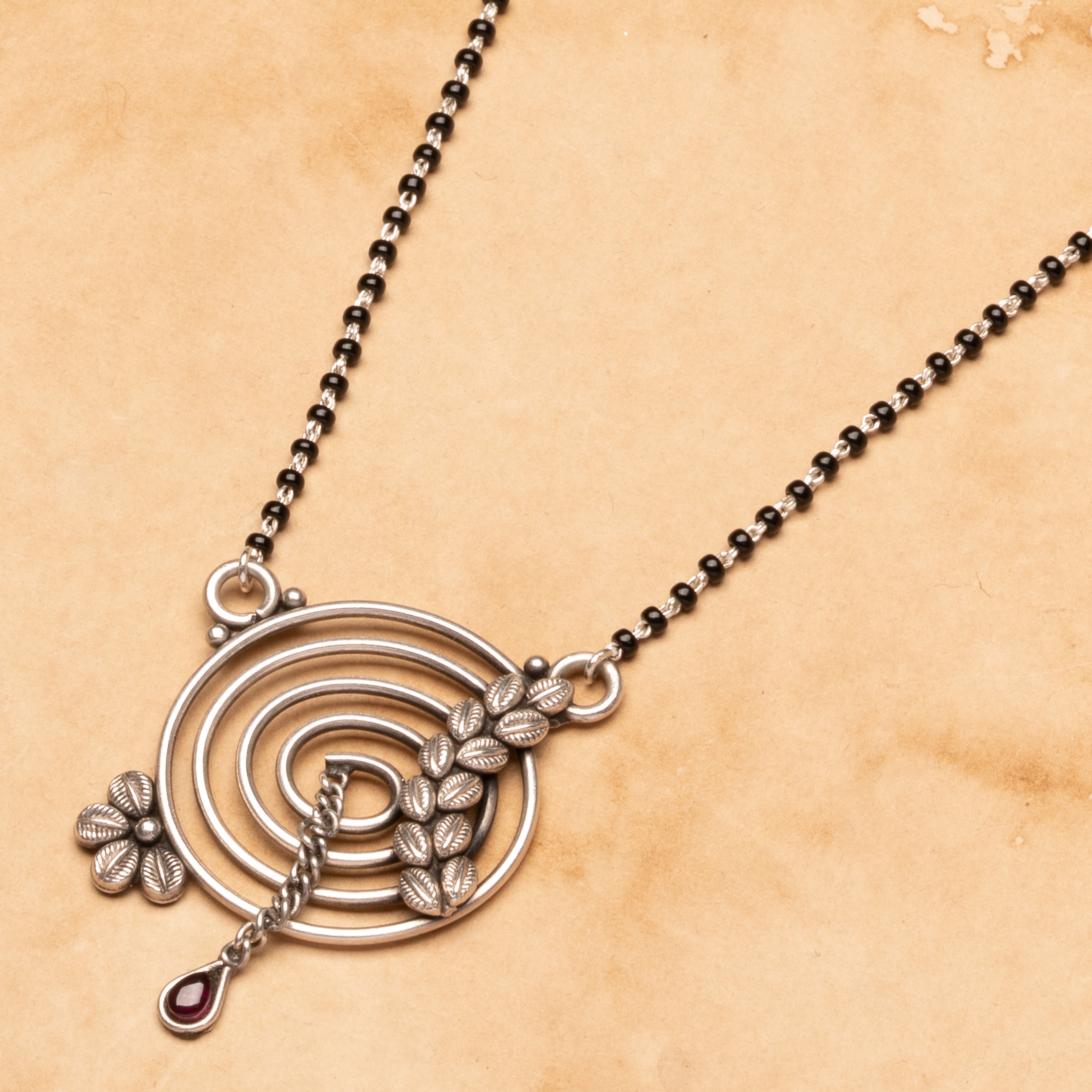 Aranya Handmade Spiral Mangalsutra