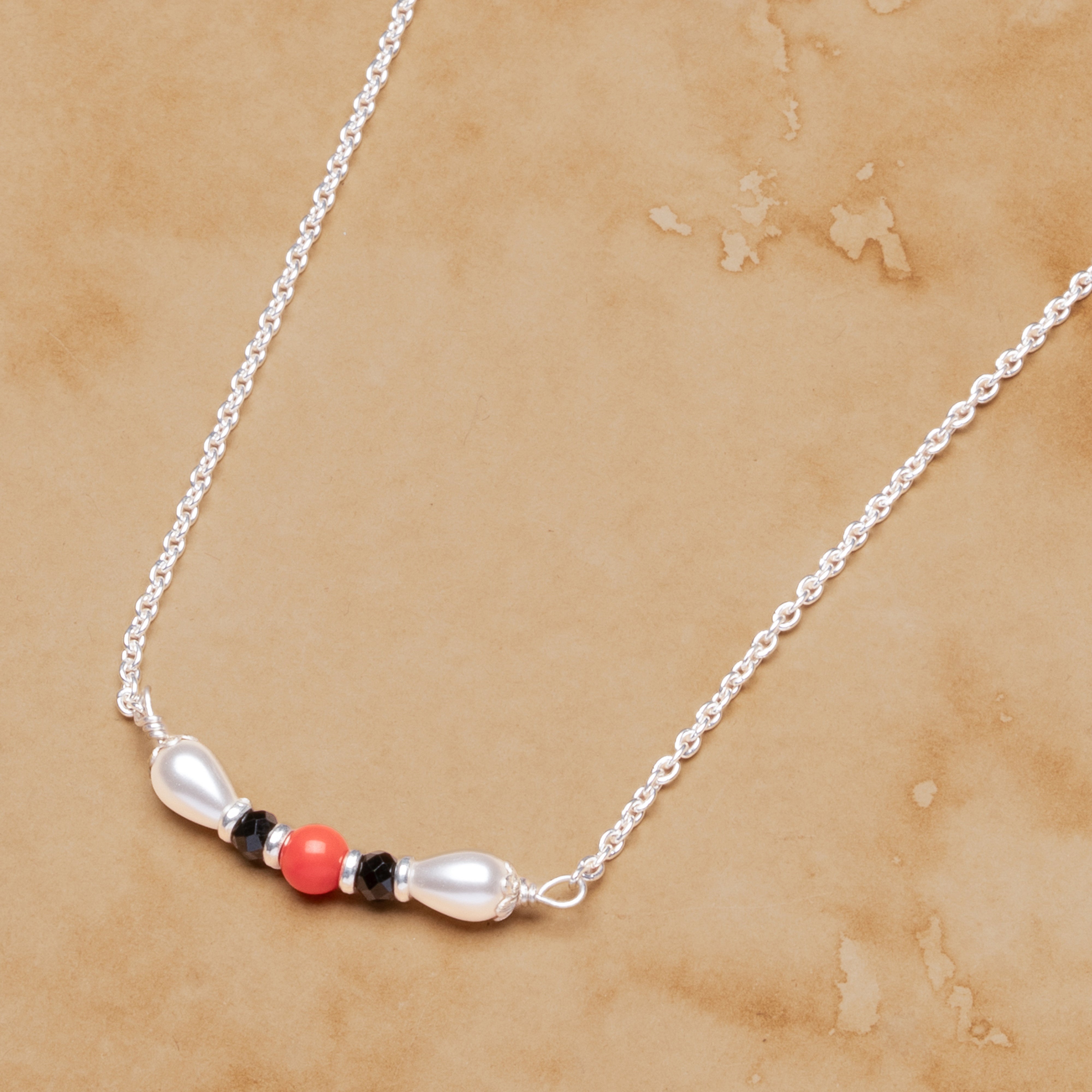 Veera Pearl Coral Mangalsutra