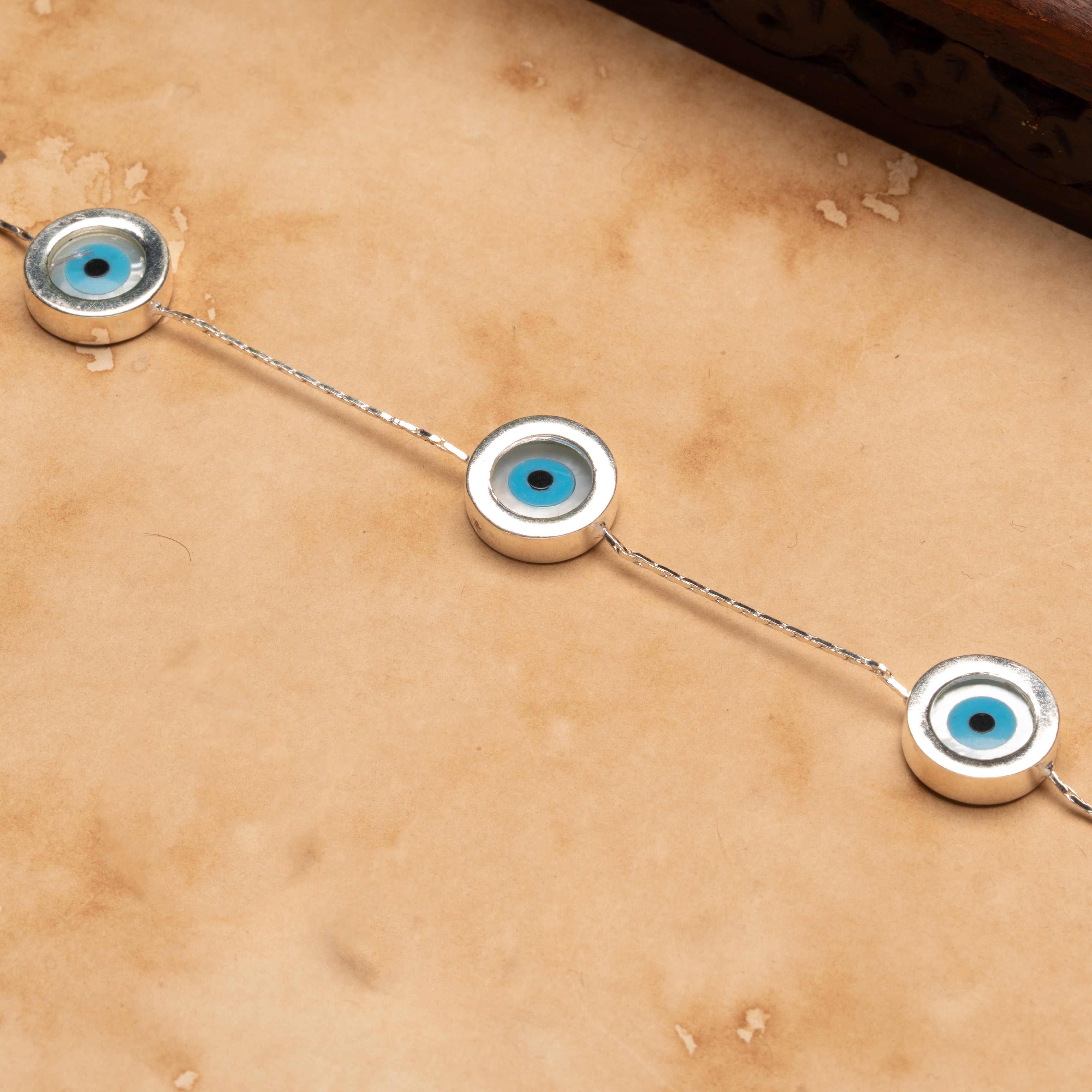 Evil Eye Circle Bracelet