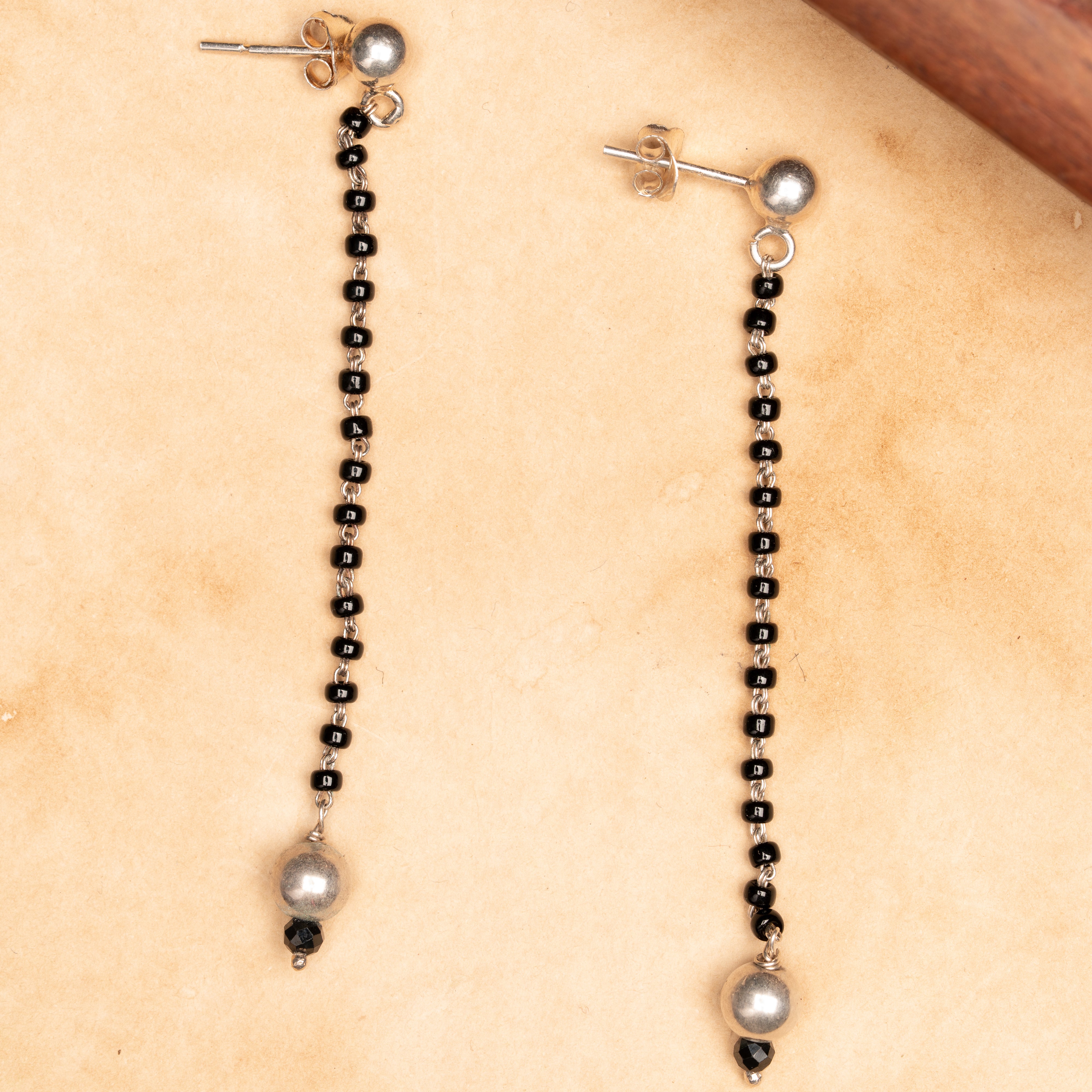 Mangalsutra Long Earrings