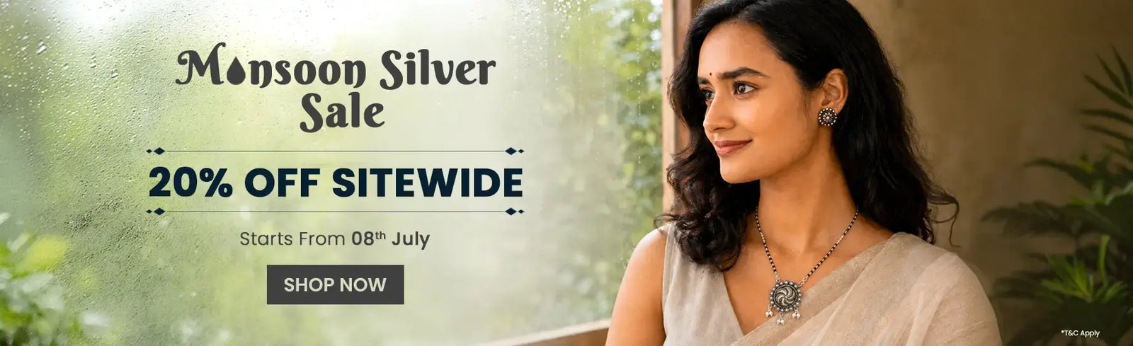 Monsoon Silver Sale